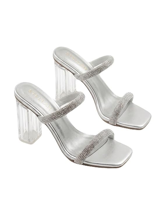 STELLAH Women’s Silver Heels